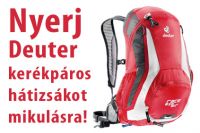 Nyerj Deuter kerékpáros hátizsákot mikulásra!  - Nyereményátadás