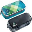 Deuter Pencil Case - petrol crosscheck / black