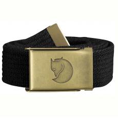 Fjallraven Canvas Brass Belt 3 cm - black