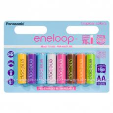 Panasonic Eneloop 8 AA Tropical