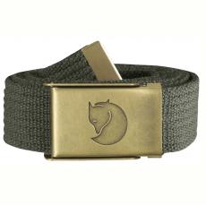 Fjallraven Canvas Brass Belt 3 cm - mountain grey